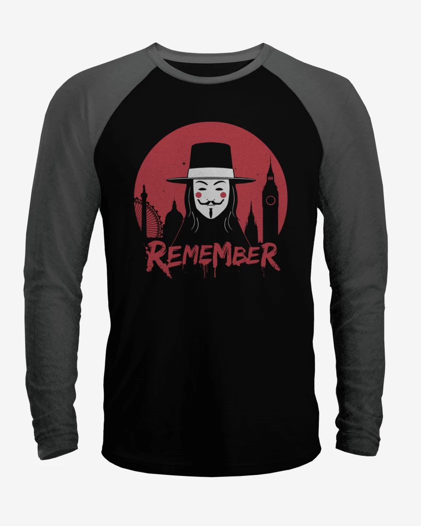 Polera Raglan V - Remember
