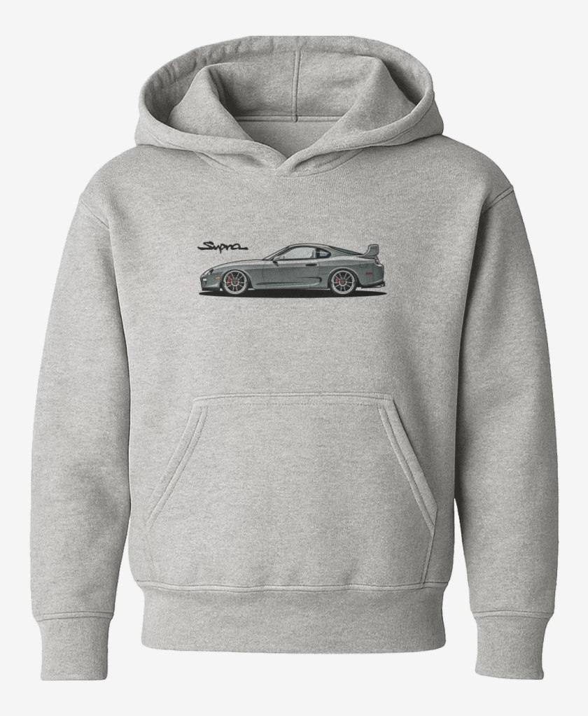 Poleron de niño Gris Melange de Supra