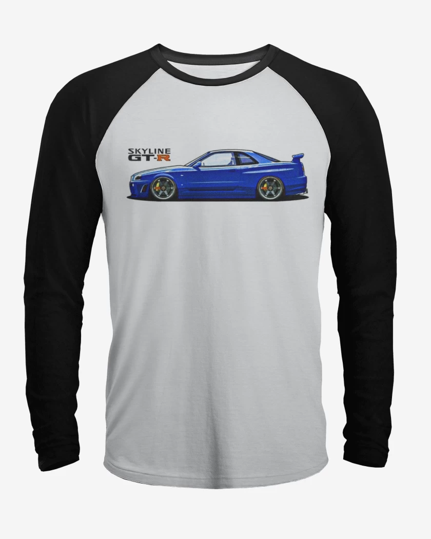 Polera Raglan Skyline