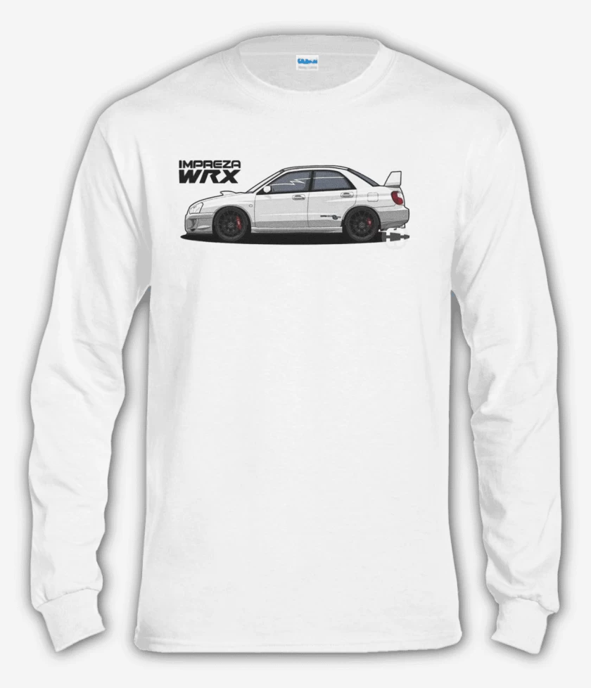 Polera manga larga Blanco de Impreza