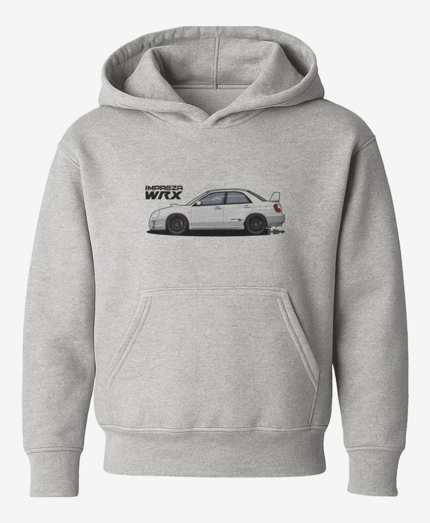 Poleron de niño Gris Melange de Impreza