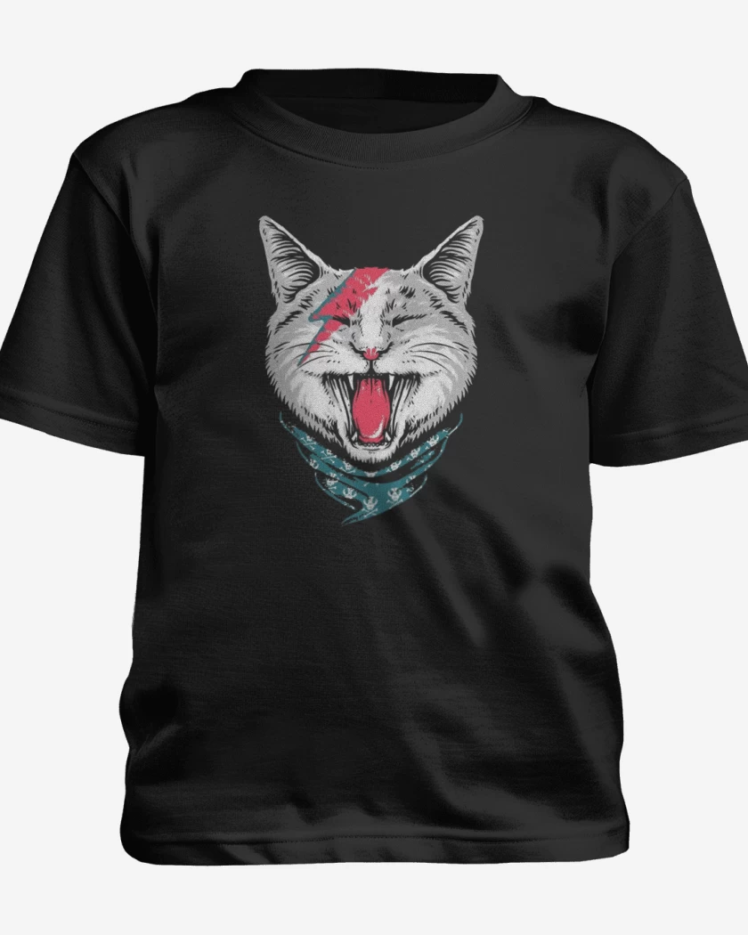 Polera de niño Negro de Cat Bowie 