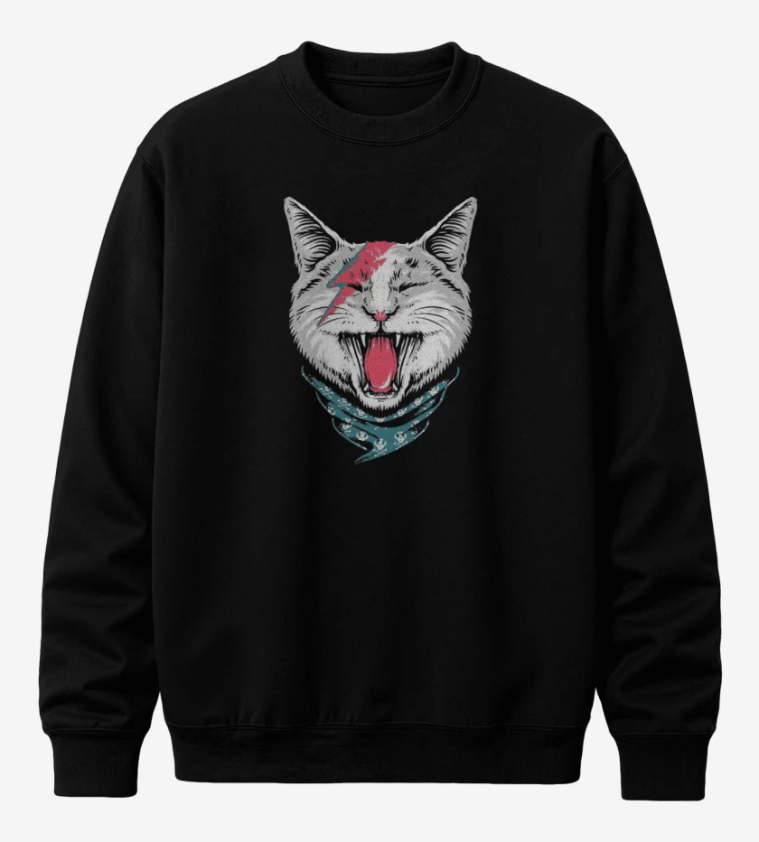 Poleron polo Cat Bowie 