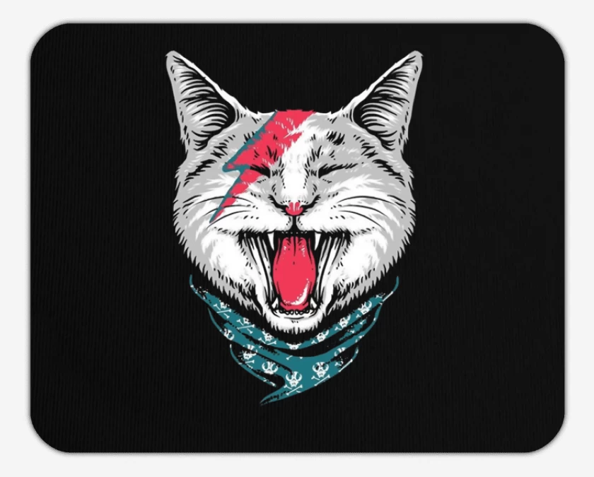 Mousepad Cat Bowie 