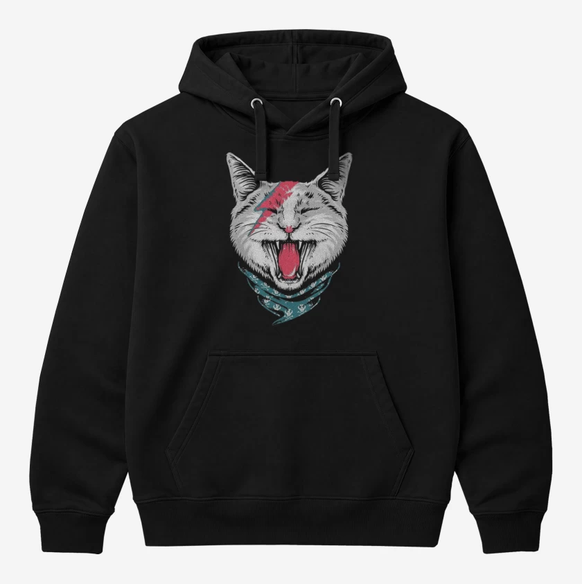 Polerón Canguro Cat Bowie 