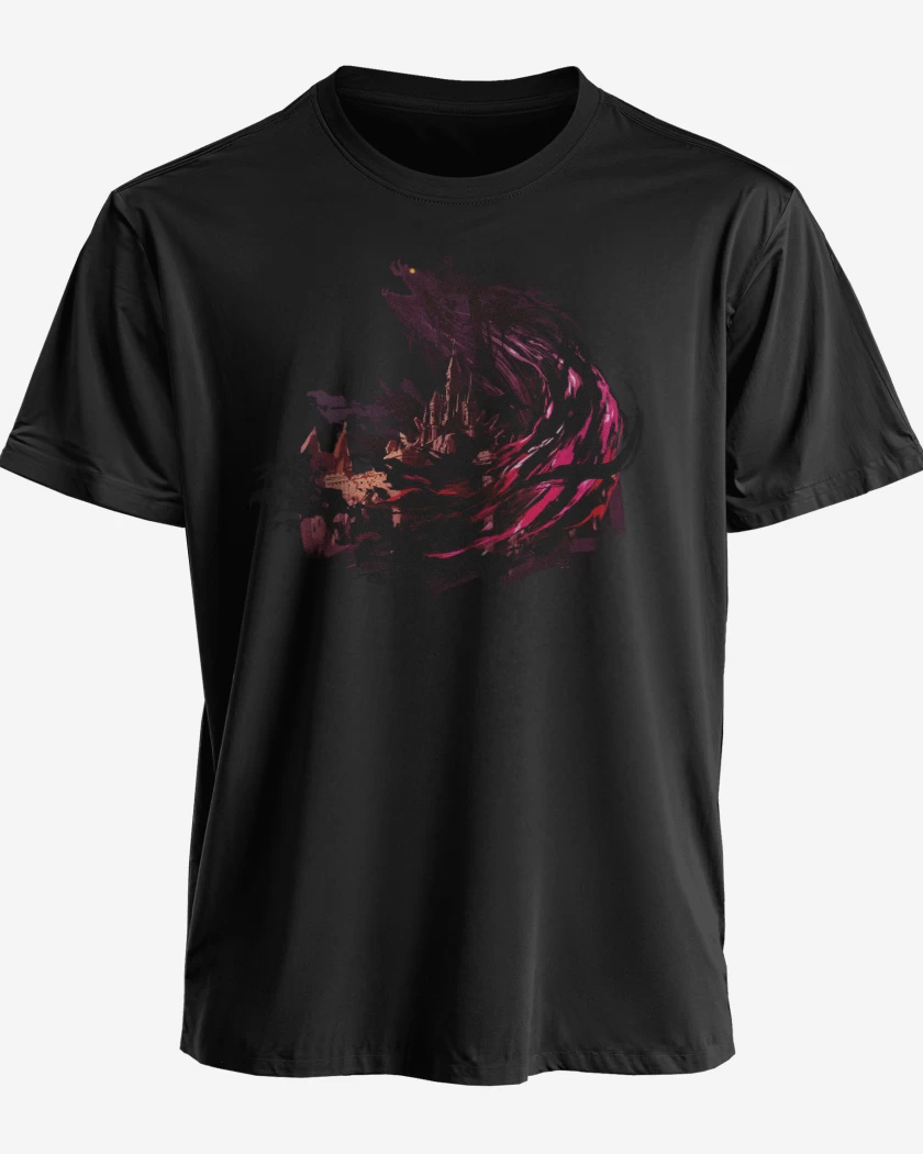 Polera premium Negro de Calamidad