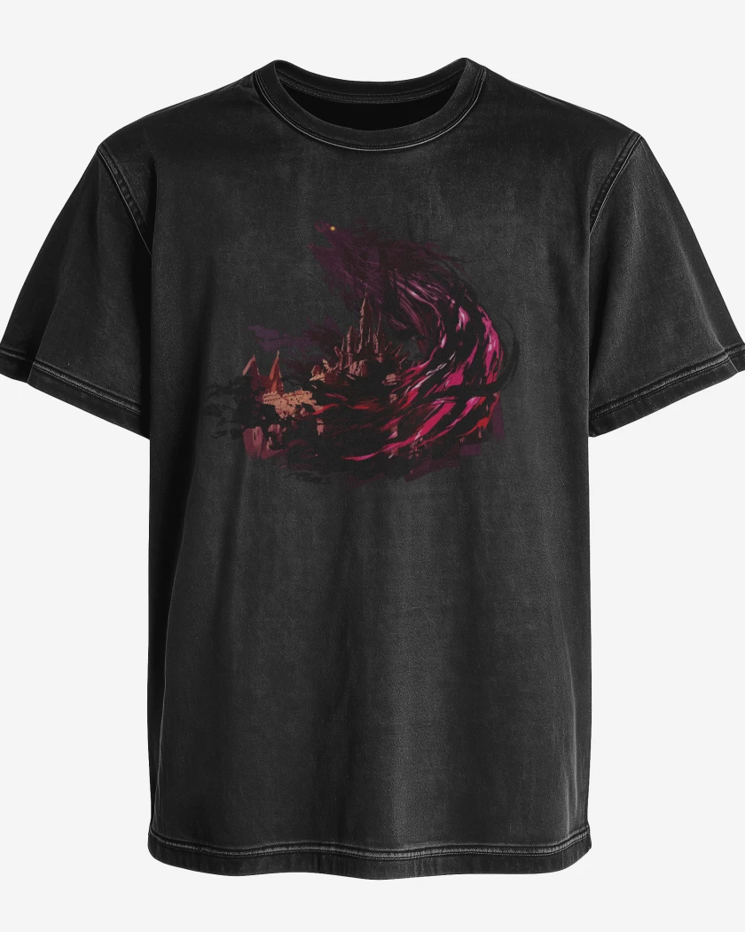 Polera desgastada Calamidad