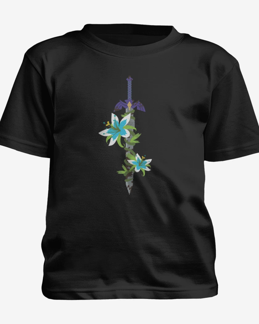 Polera de niño Negro de Espada master