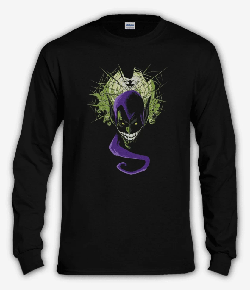 Polera manga larga Negro de La pesadilla