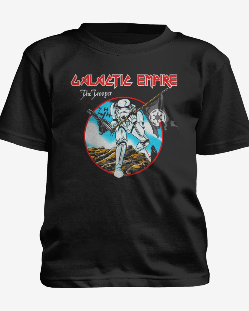 Polera de niño Negro de Iron trooper