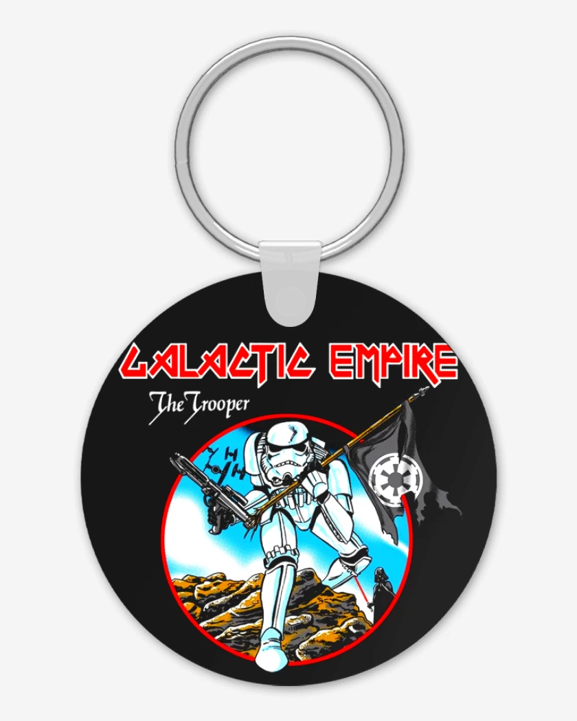Llavero Negro de Iron trooper