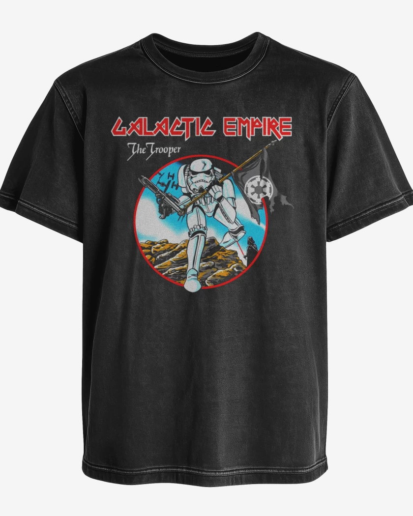 Polera desgastada Iron trooper