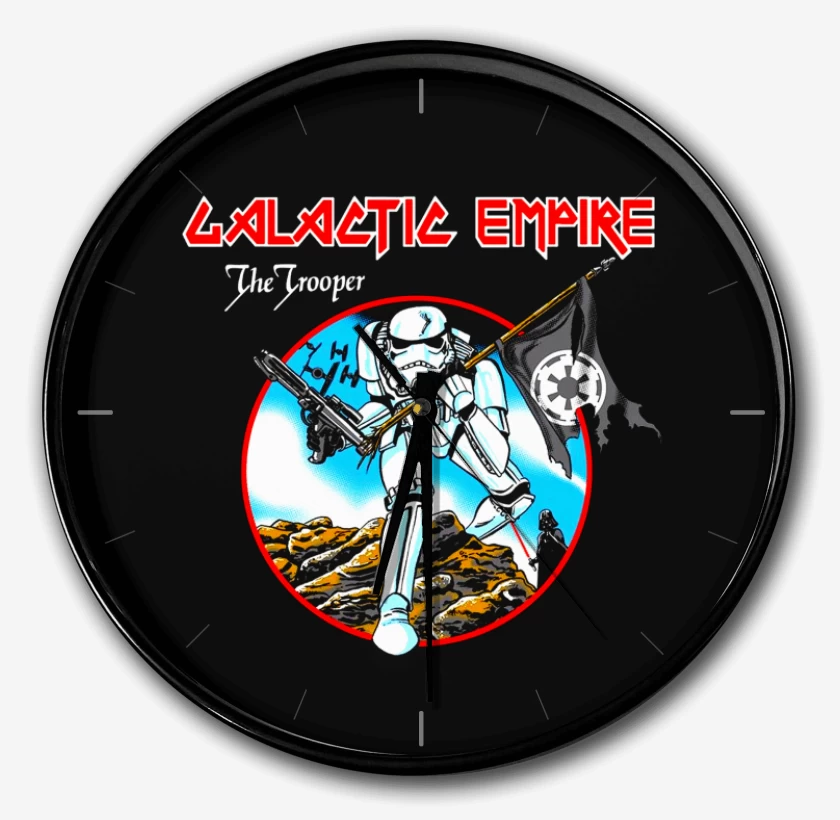 Reloj Negro de Iron trooper