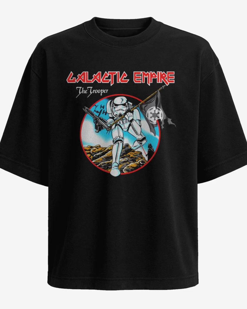 Polera Oversize Iron trooper