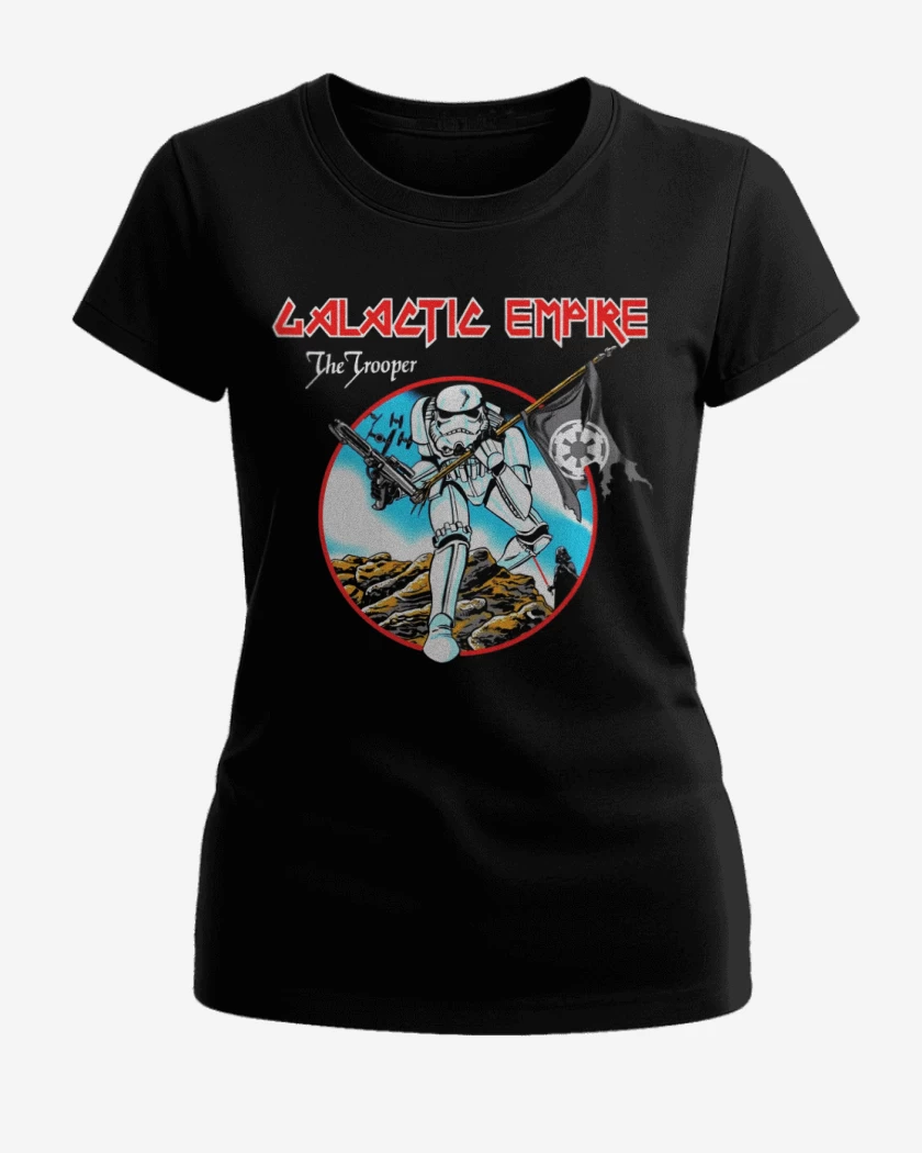 Polera de Mujer Negro de Iron trooper