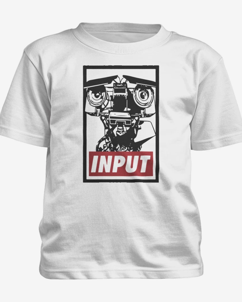 Polera de niño Blanco de Johnny 5 - Input
