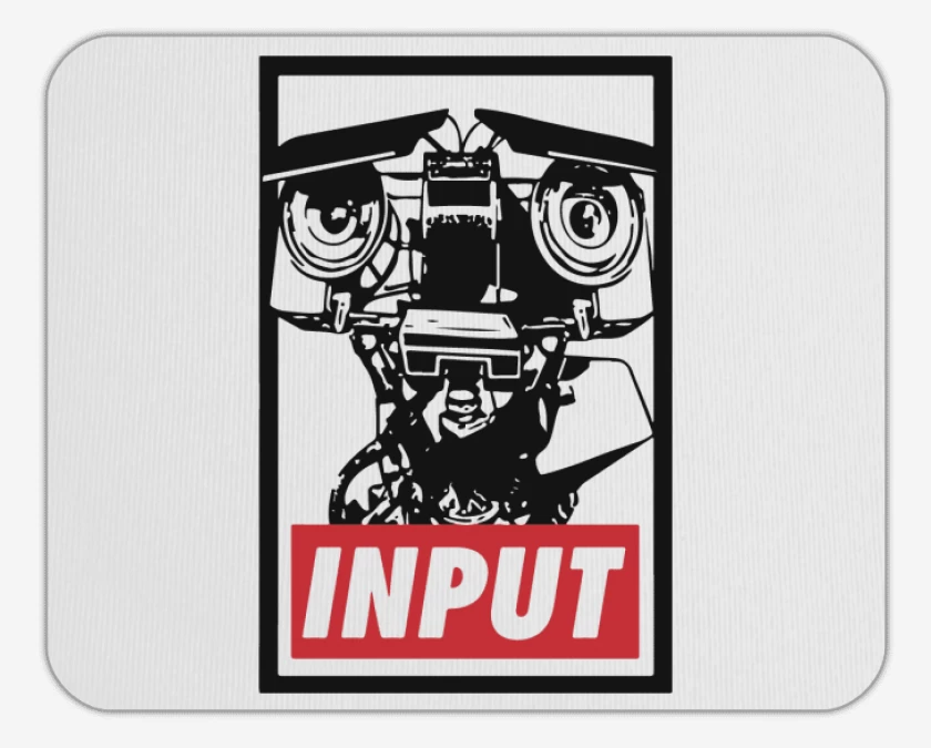 Mousepad Johnny 5 - Input