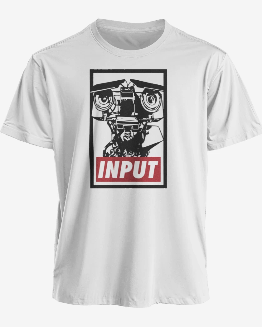 Polera premium Blanco de Johnny 5 - Input