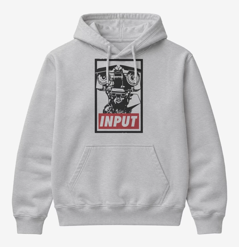 Poleron Canguro básico Gris Melange de Johnny 5 - Input