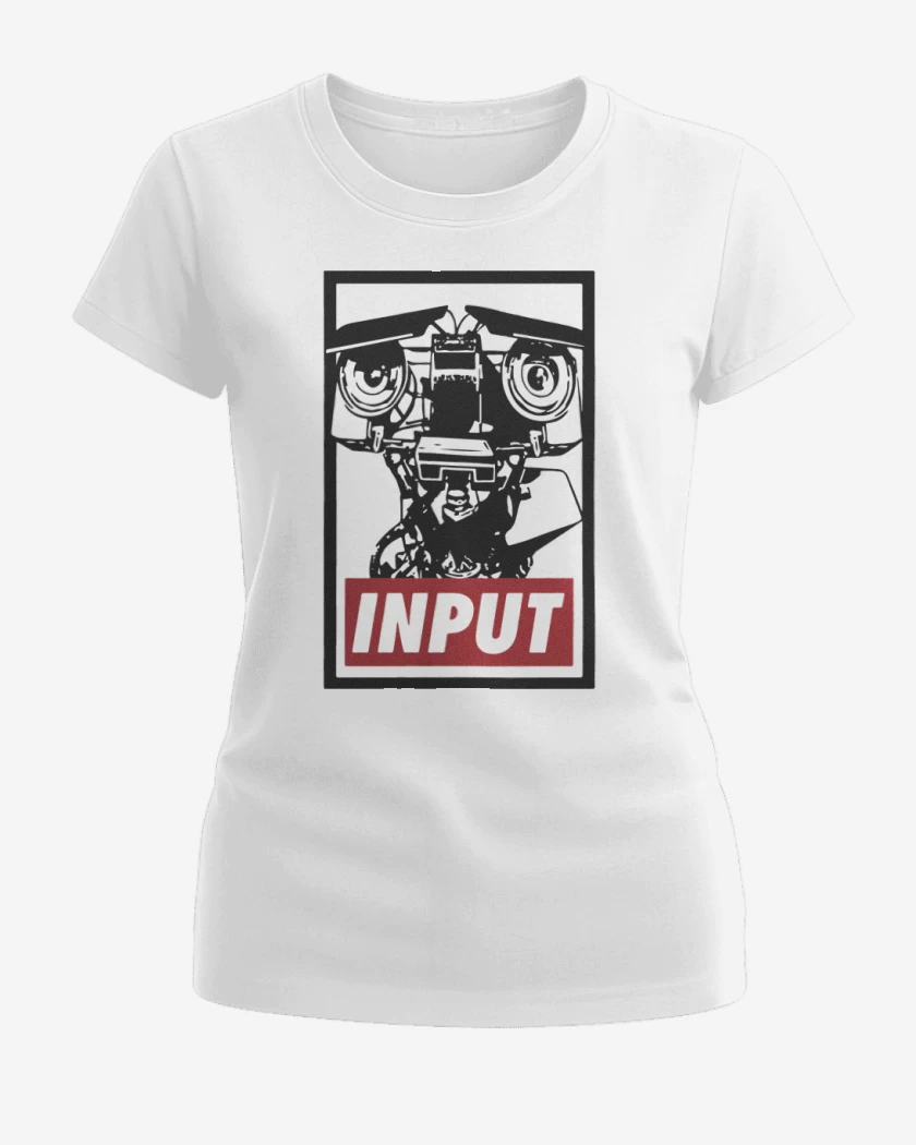 Polera de Mujer Blanco de Johnny 5 - Input