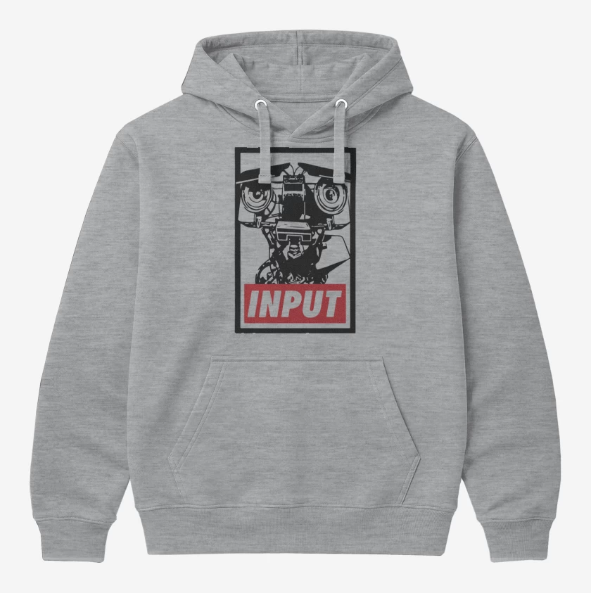 Polerón Canguro Gris Melange de Johnny 5 - Input