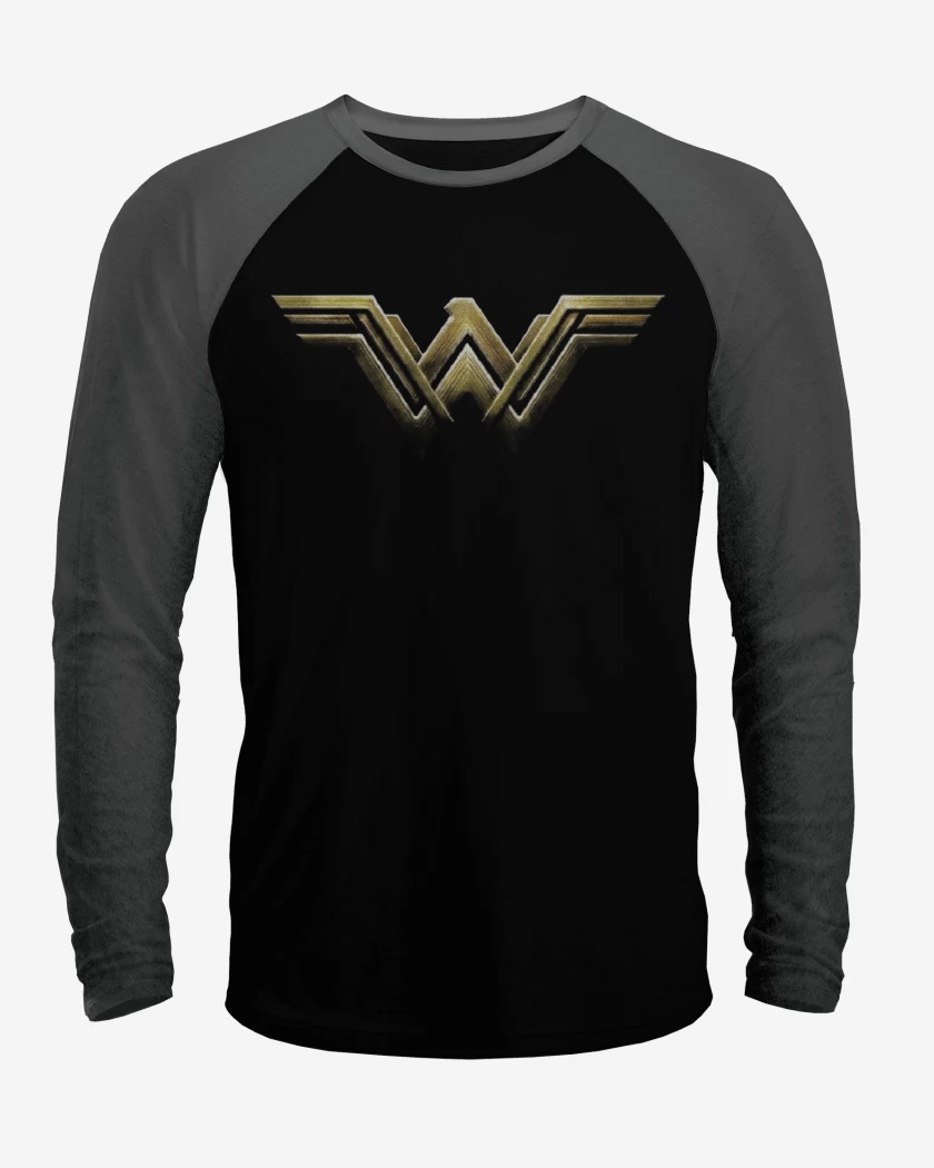 Polera Raglan Wonder woman