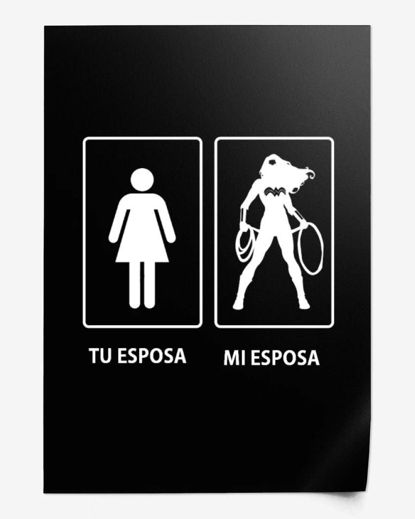 Print Tu esposa...