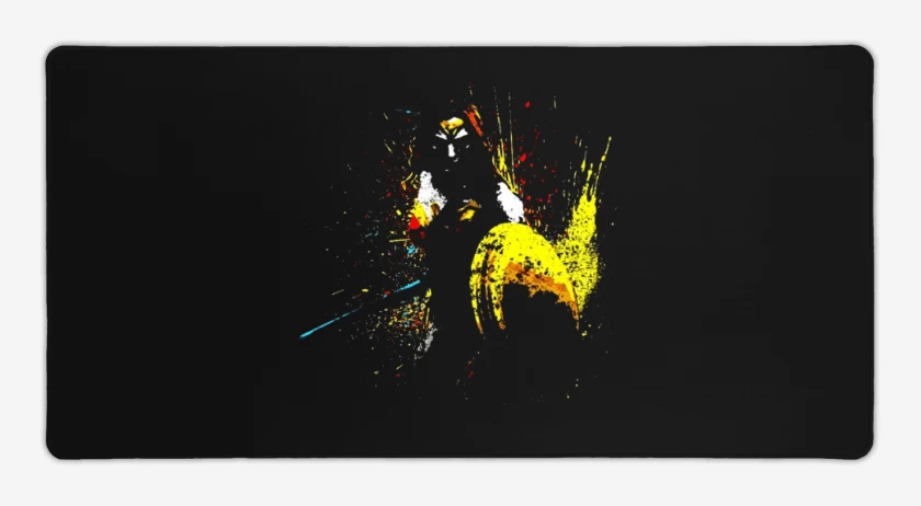 Mouse pad Gamer Negro de Chica marvila