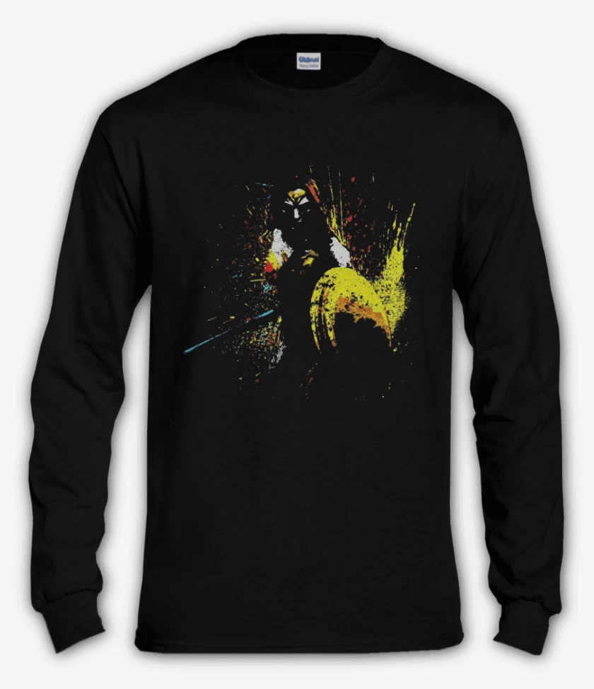 Polera manga larga Negro de Chica marvila