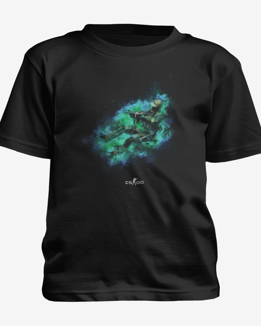 Polera de niño Negro de COUNTER STRIKE 1