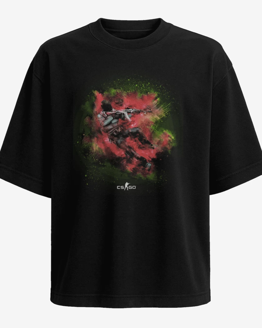 Polera Oversize Counter strike 2