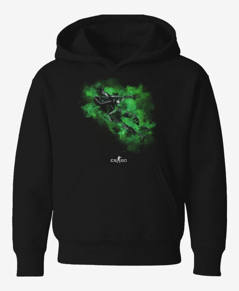 Poleron de niño Negro de Counter Strike 3