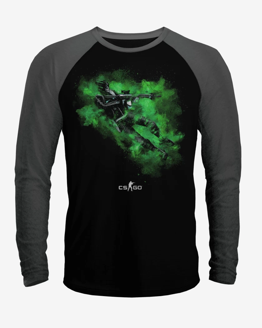 Polera Raglan Counter Strike 3