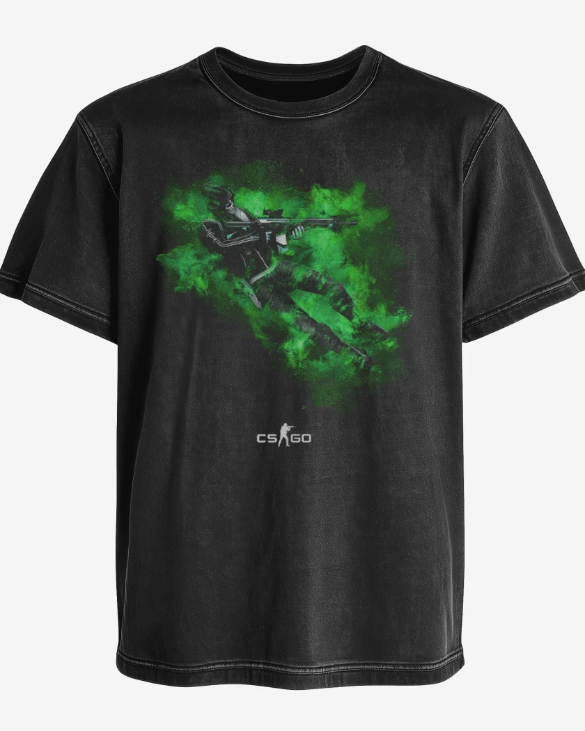 Polera desgastada Counter Strike 3