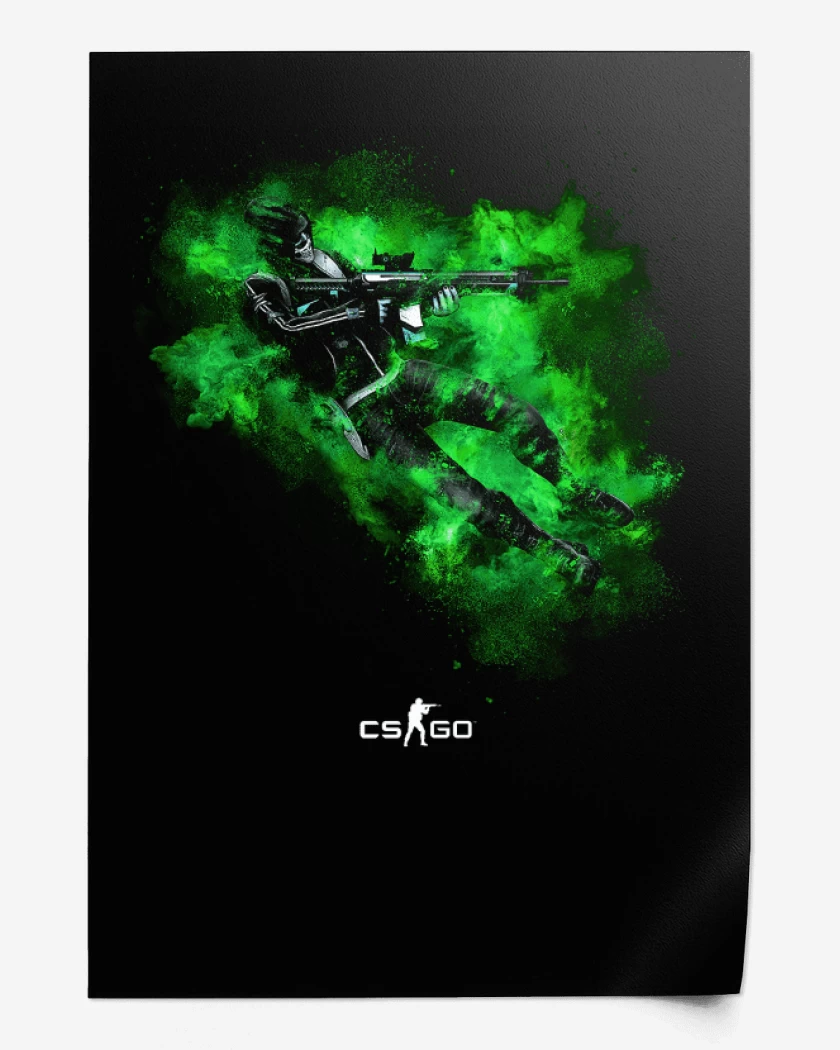 Print Counter Strike 3