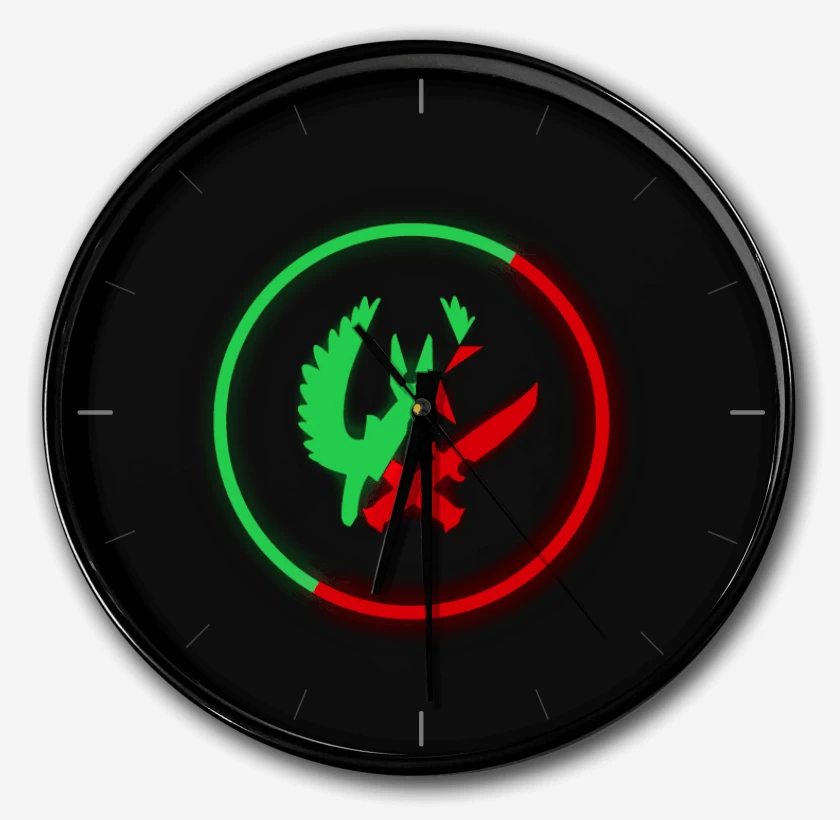 Reloj Negro de Cs Go