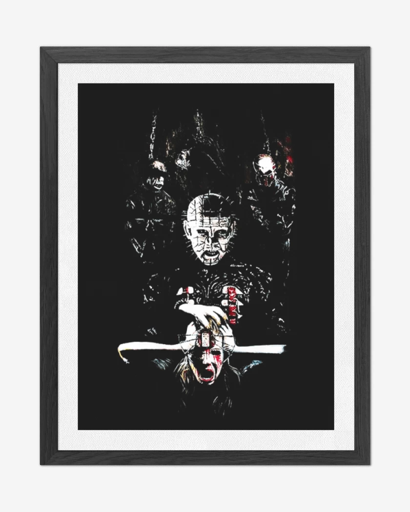 Cuadro decorativo Negro de HELLRAISER