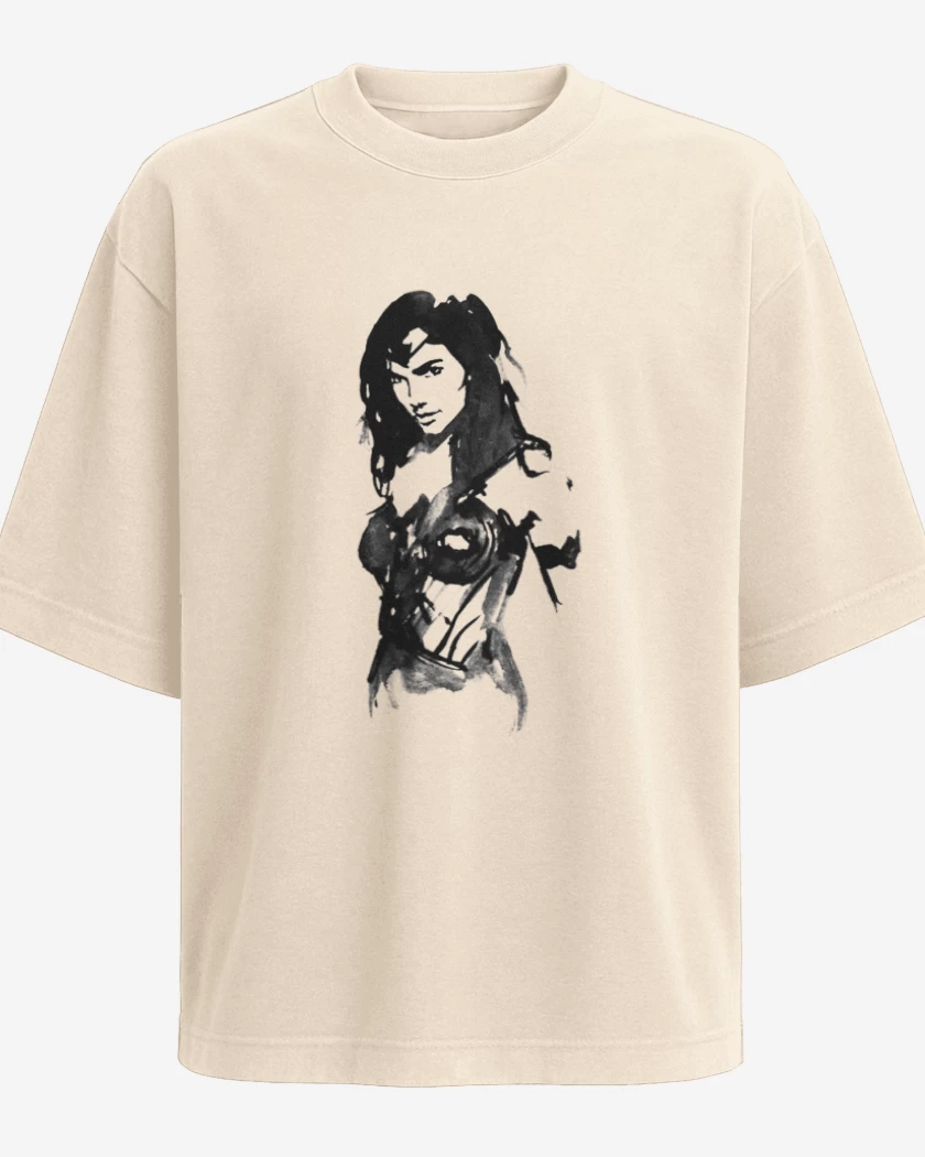 Polera Oversize Wonder art