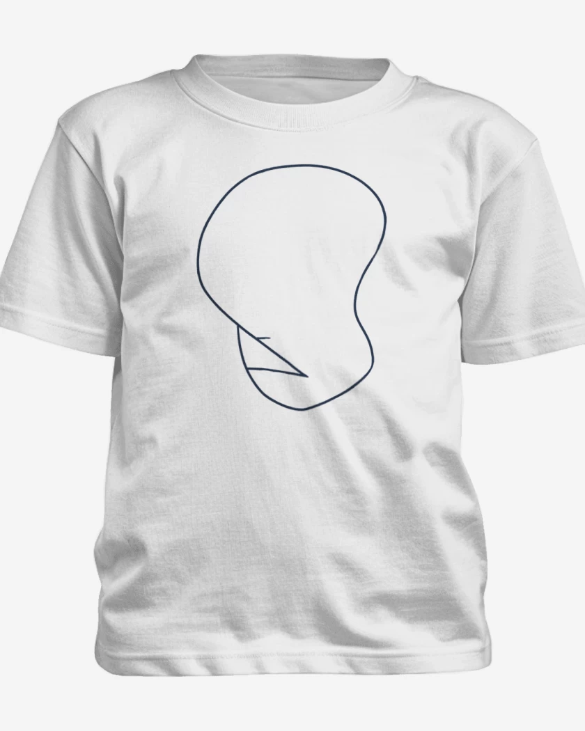 Polera de niño Blanco de Dignidad