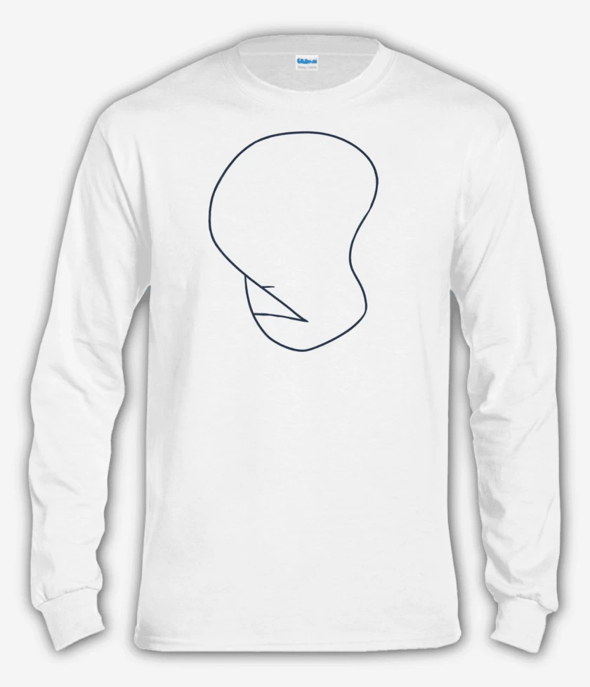 Polera manga larga Blanco de Dignidad