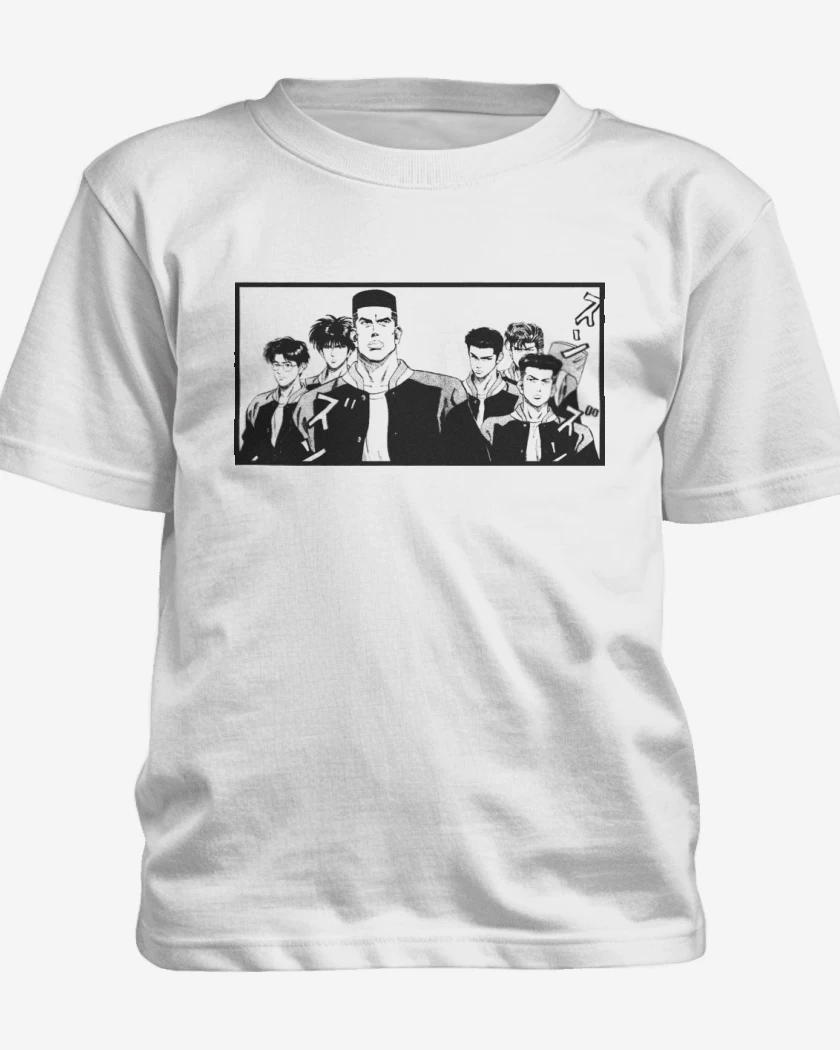 Polera de niño Blanco de Shohoku team