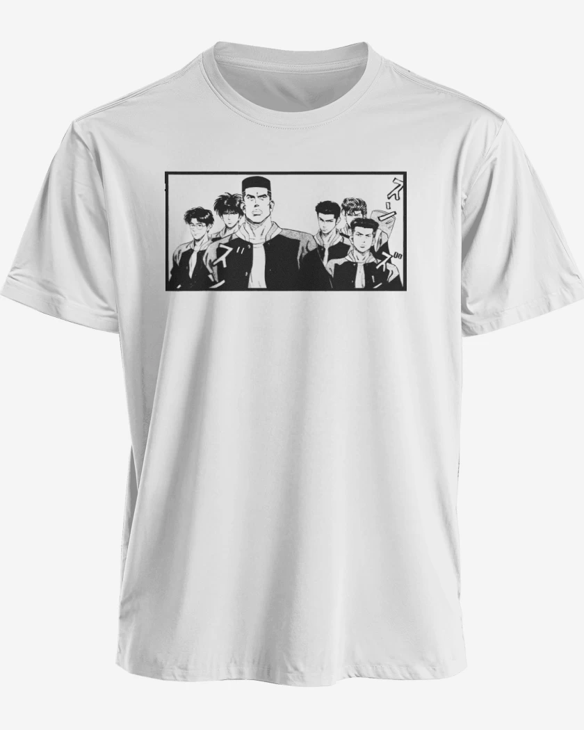 Polera premium Blanco de Shohoku team