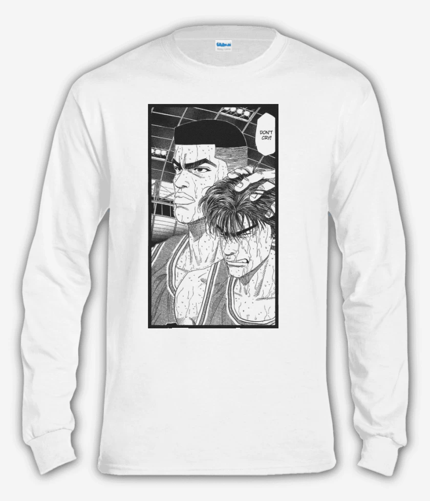 Polera manga larga Blanco de No llores