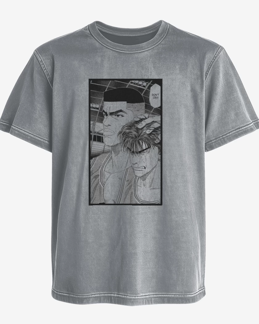 Polera desgastada No llores