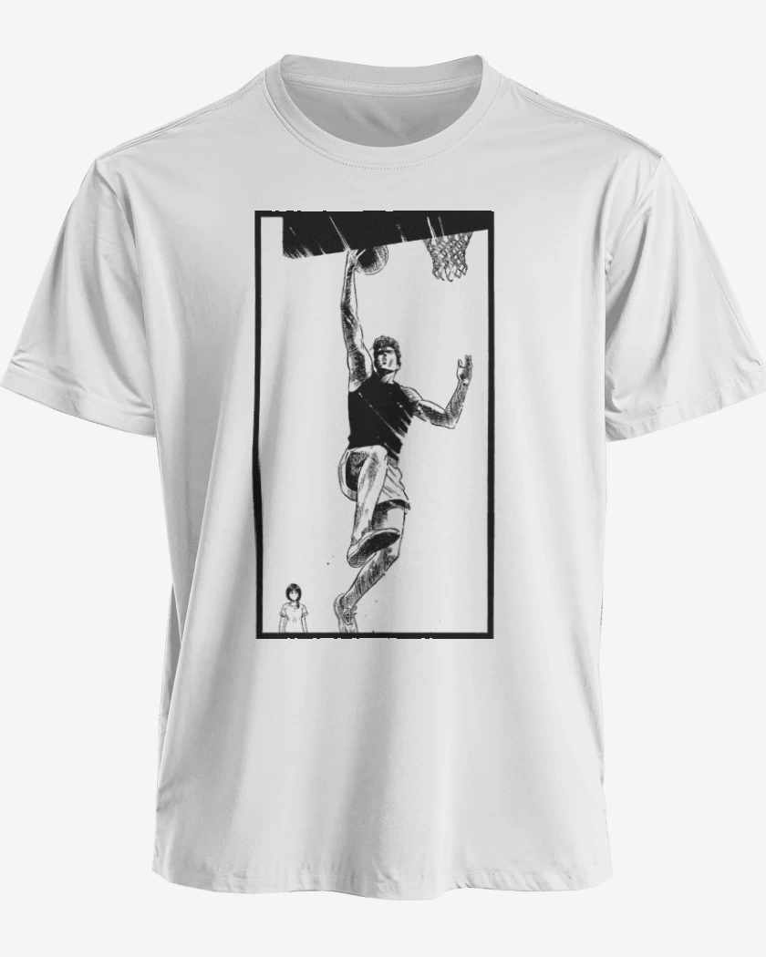 Polera premium Blanco de Slam Dunk