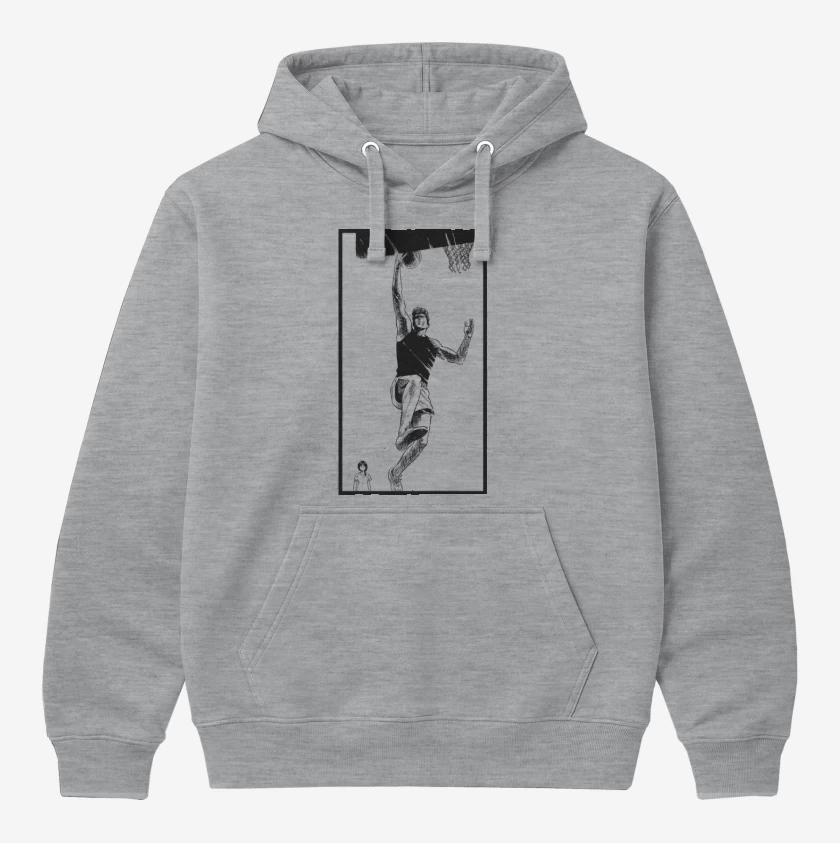 Polerón Canguro Gris Melange de Slam Dunk