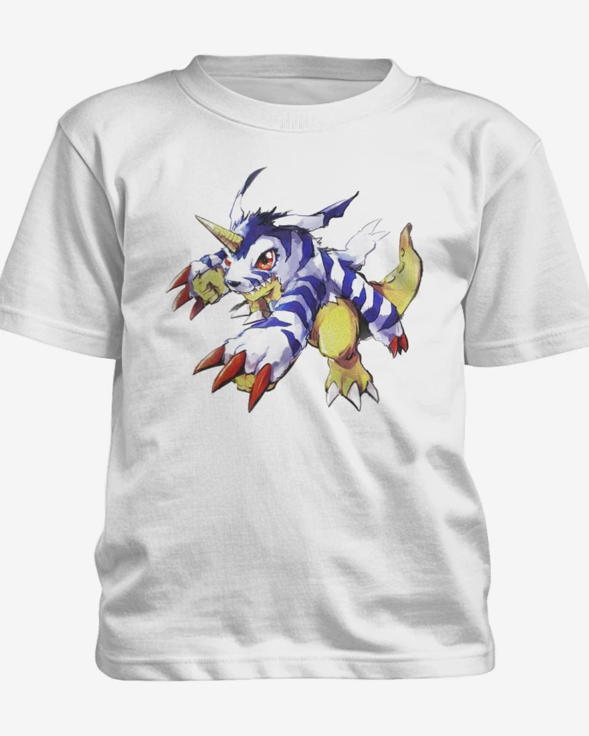 Polera de niño Blanco de Gabumon 3