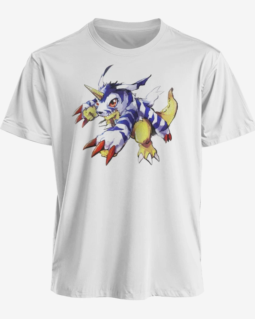 Polera premium Blanco de Gabumon 3