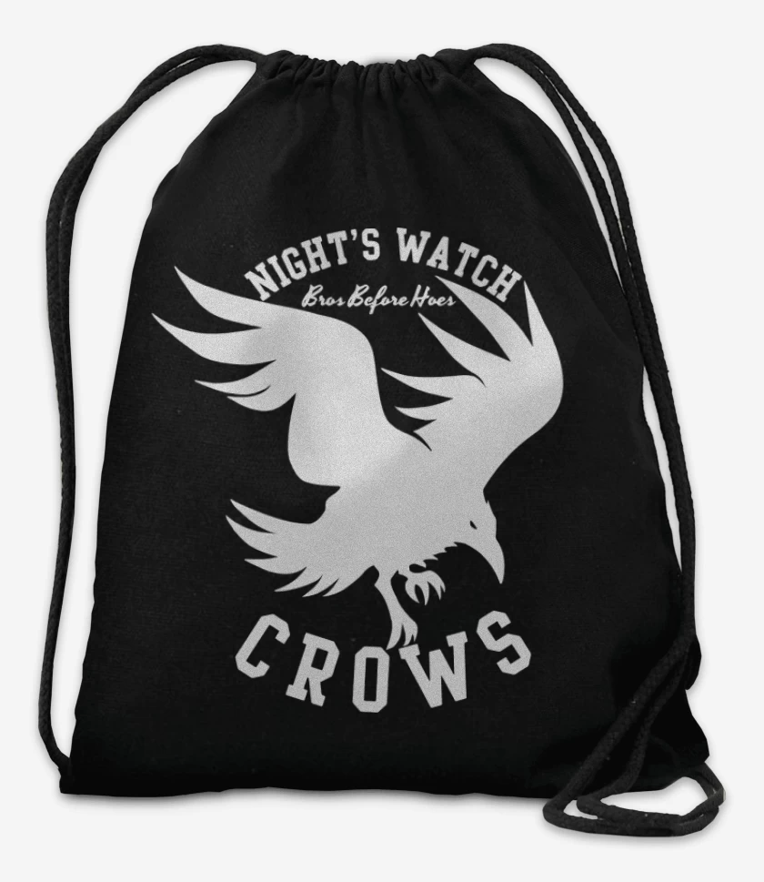 Mochila Negro de Nights watch Crows