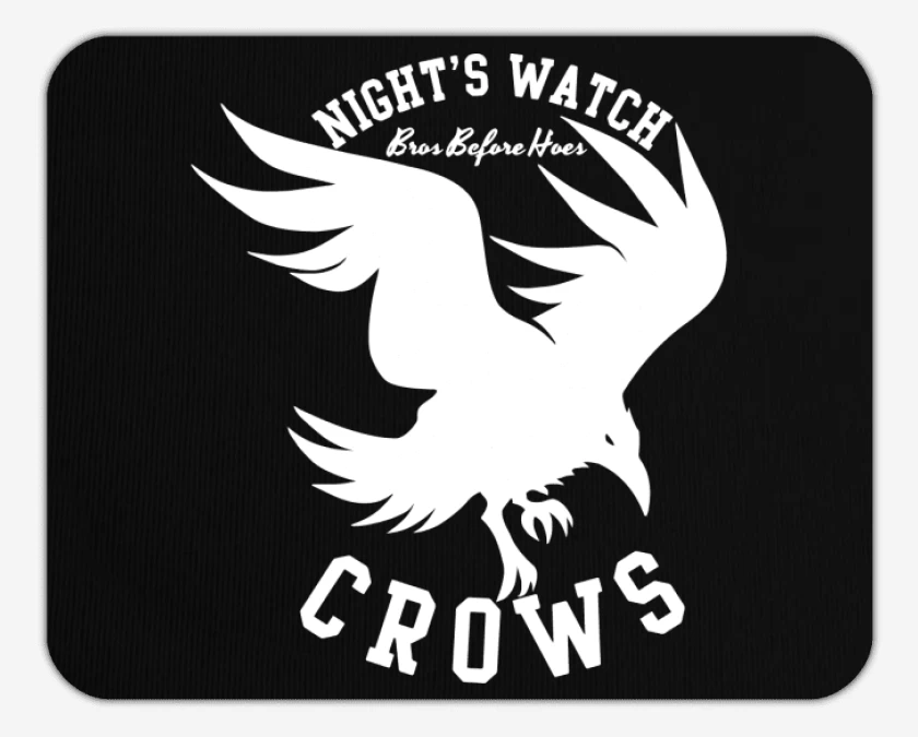 Mousepad Nights watch Crows
